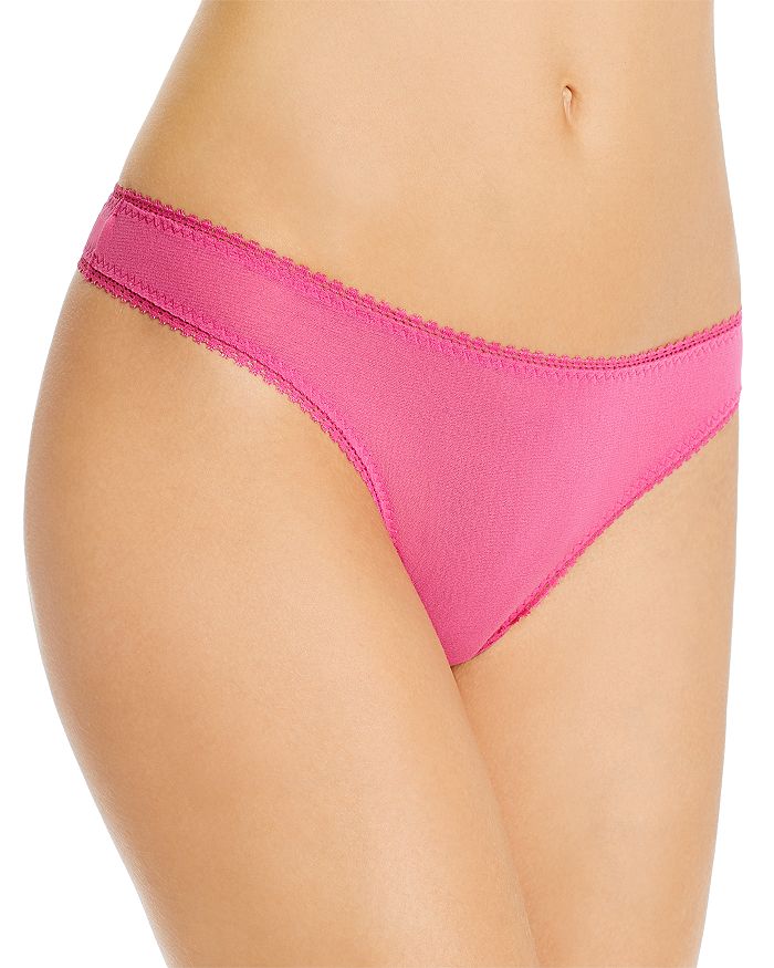 On Gossamer Mesh Hip G-string In Peony