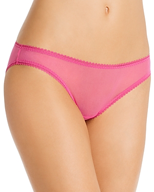 On Gossamer Mesh Hip Bikini In Peony
