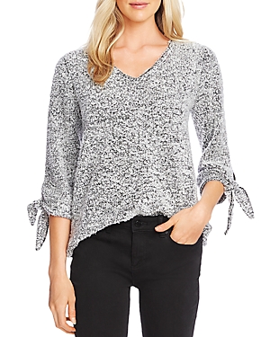 VINCE CAMUTO TIE-CUFF BOUCLE TOP,9059676