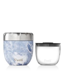 S'well - Eats Small Blue Granite Food Storage Set