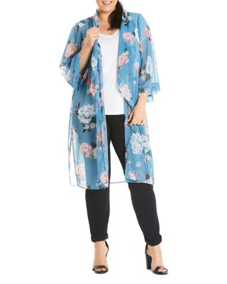 Estelle Long Kimono Black