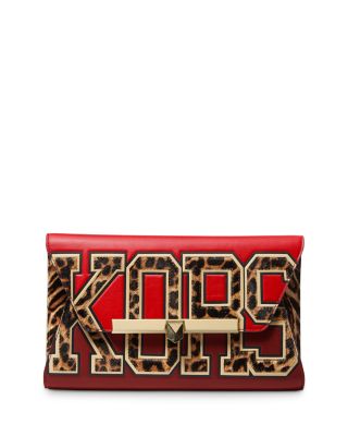 michael kors envelope clutch