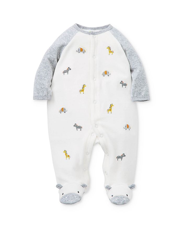 Little Me Boys' Embroidered Safari Footie - Baby | Bloomingdale's