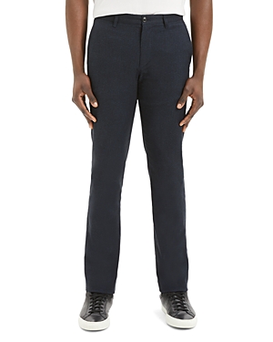 Theory Zaine Stretch Regular Fit Pants In Black