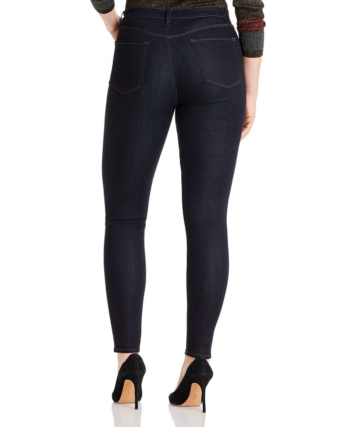 J Brand 'maria' High Rise Skinny Jeans (after Dark) In Black | ModeSens