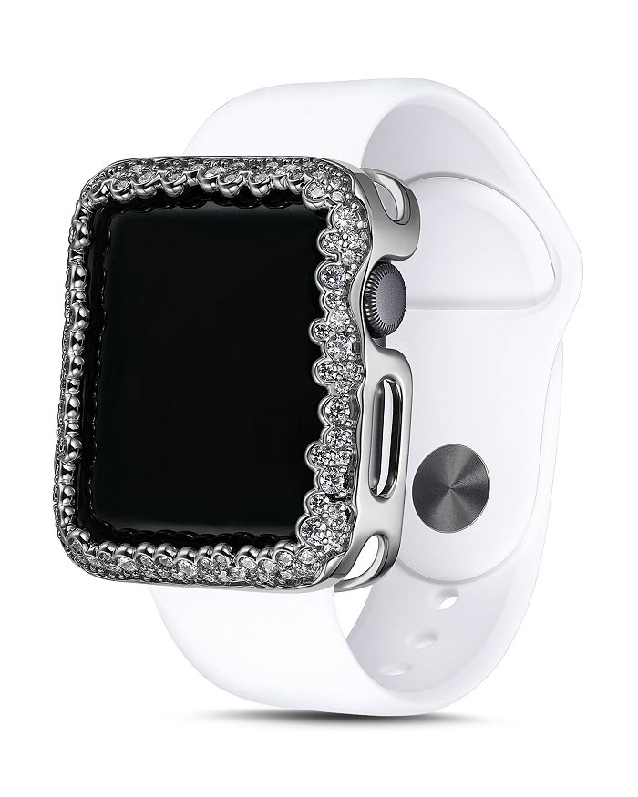 Skyb Champagne Bubbles Apple Watch Case, 38mm Or 42mm In Silver