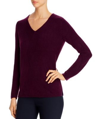 calvin klein v neck sweater women's