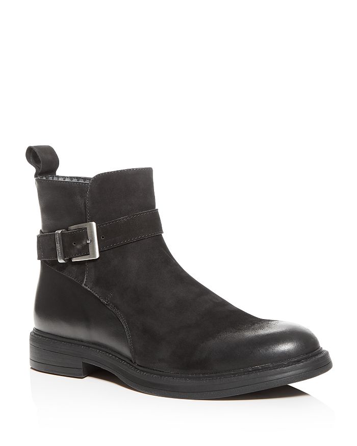 Karl Lagerfeld Men's Leather & Suede Boots In Black