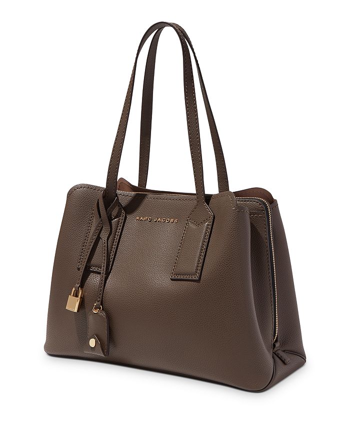 MARC JACOBS【国内発送】The Editor Leather Tote☆全6色☆ Marc Jacobs The Editor Leather Tote In Beige