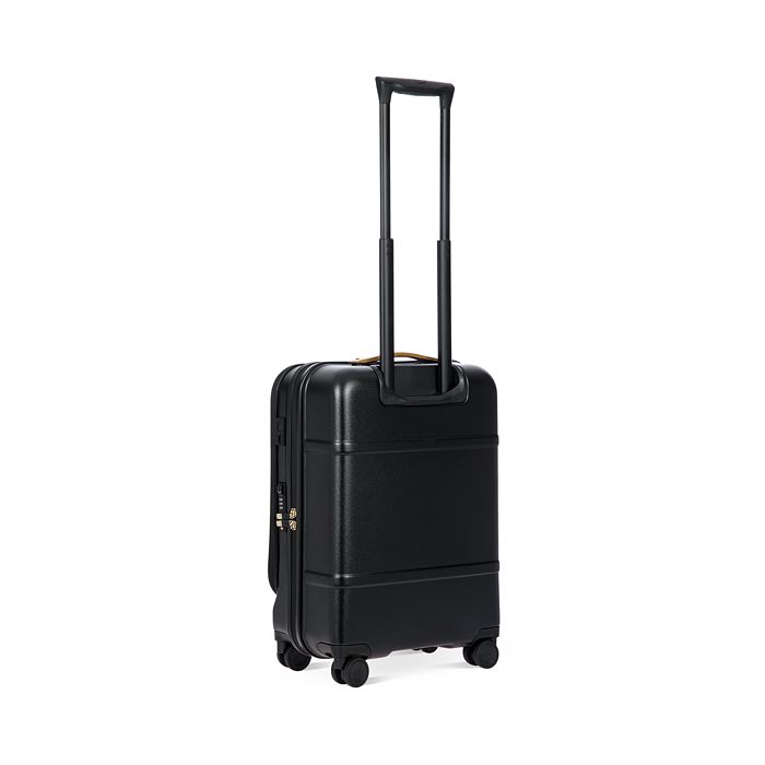 Shop Bric's Bellagio 2.0 21 Carry On Spinner Trunk With Pocket In Black