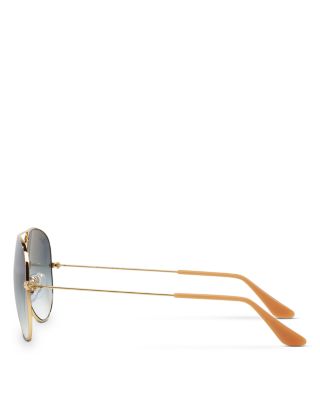  Original Brow-Bar Aviator Sunglasses, 58mm