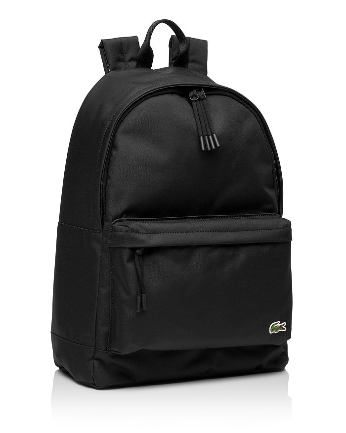 Lacoste Neocroc Canvas Backpack In Peacoat ModeSens