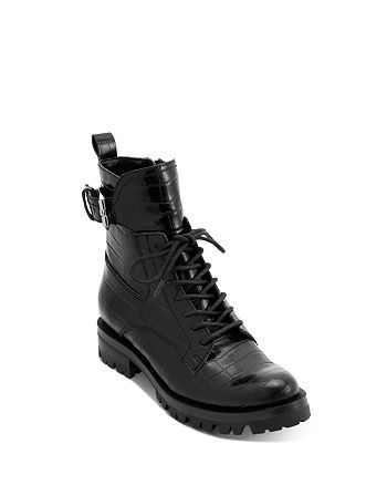 Dolce Vita Women's Paxtyn Croc-Embossed Hiker Boots | Bloomingdale's