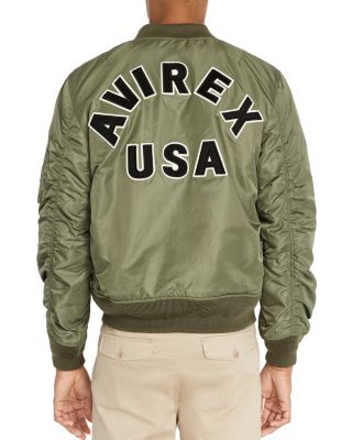 Avirex MA-1 Logo Bomber Jacket | Bloomingdale's