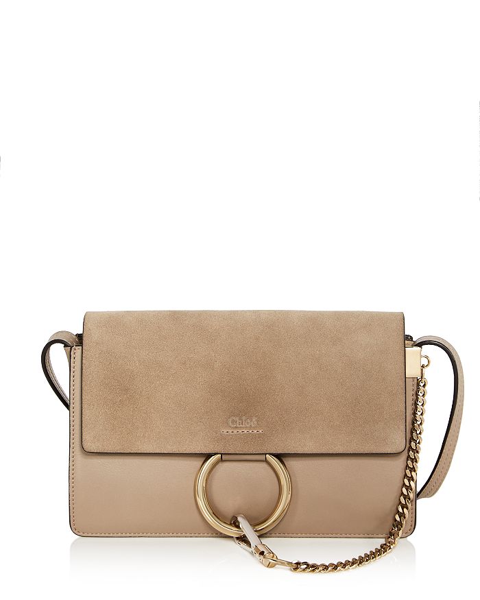 Chloé Faye Small Leather Shoulder Bag | Bloomingdale's