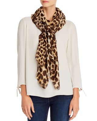 Echo - Cheetah Print Oblong Scarf