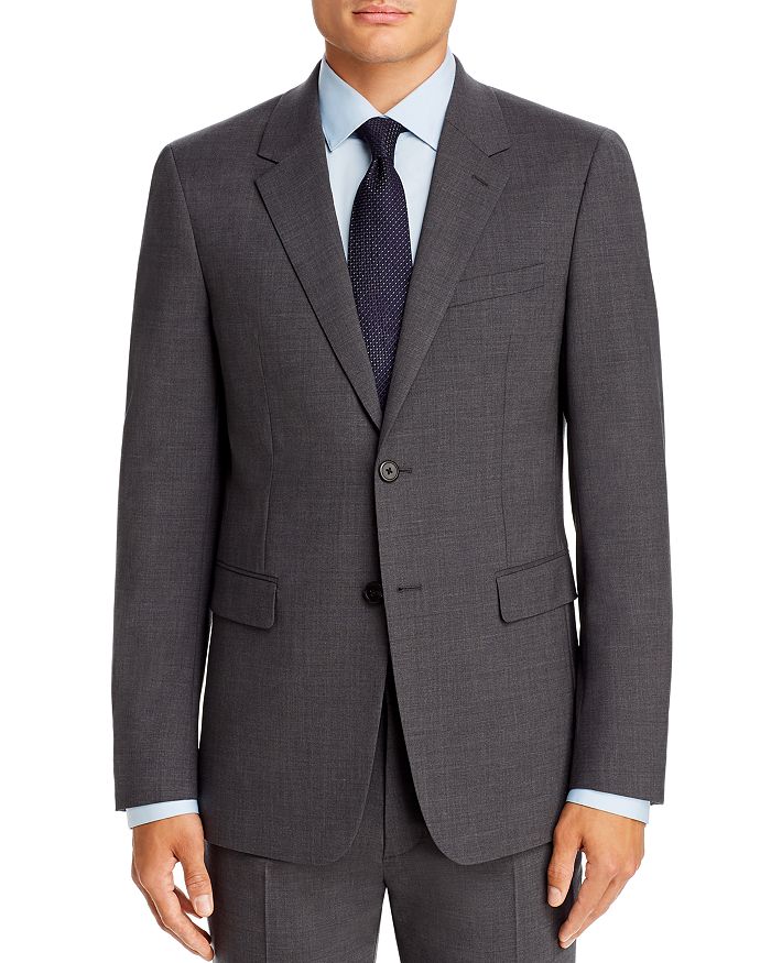 Shop Theory Chambers New Tailor Slim Fit Suit Jacket In Charcoal