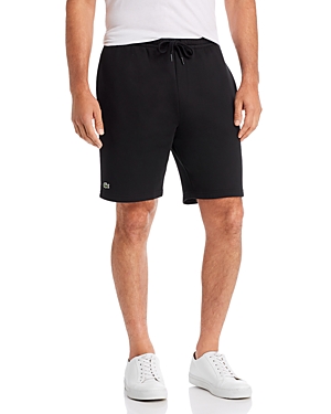 BNWT Men’s Lacoste Black Sweat Fleece Shorts Sz 8 XXXL 3XL 