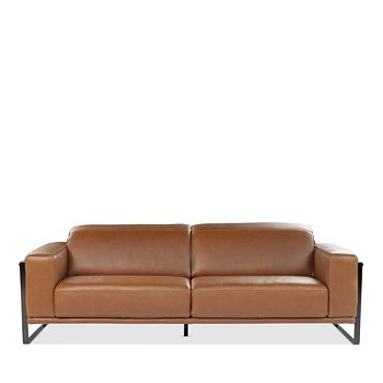 Giuseppe Nicoletti Bari Leather Sofa, Bloomingdales Leather Sofa