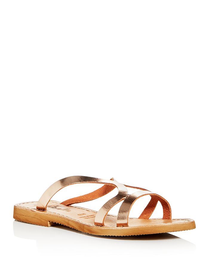Cocobelle leather slide sandals on sale