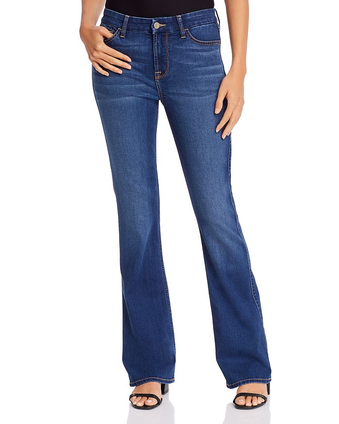 7 FOR ALL MANKIND JEN7 BY 7 FOR ALL MANKIND SLIM BOOTCUT JEANS IN CLASSIC MEDIUM BLUE,GS0373365