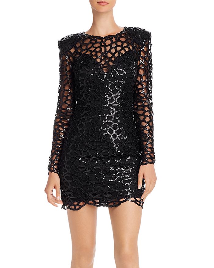 Bronx And Banco Spider Sequin Mini Dress Bloomingdale S