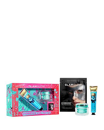 Glamglow Hydration Love Fest Gift Set 97 Value Bloomingdale S Supermud gift set from glamglow. glamglow hydration love fest gift set