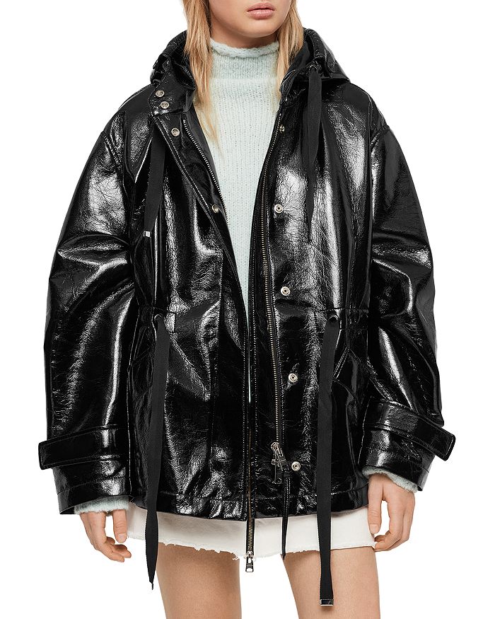 ALLSAINTS Kelsie Nya Faux Leather Jacket,WO048Q