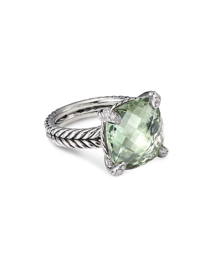 David Yurman Châtelaine Ring with Gemstones & Diamonds