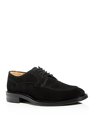 AQUATALIA MEN'S GRADY WEATHERPROOF SUEDE APRON-TOE OXFORDS,M0785