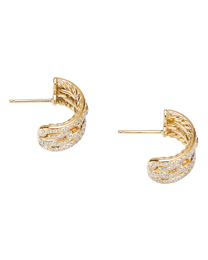 David yurman stax huggie earrings clearance