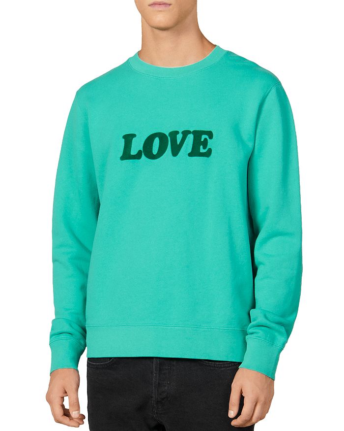 Sandro love sweatshirt cheap