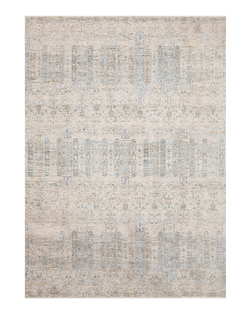 Loloi Pandora Pan-02 Area Rug, 11'6 X 15'6 In Ivory/mist