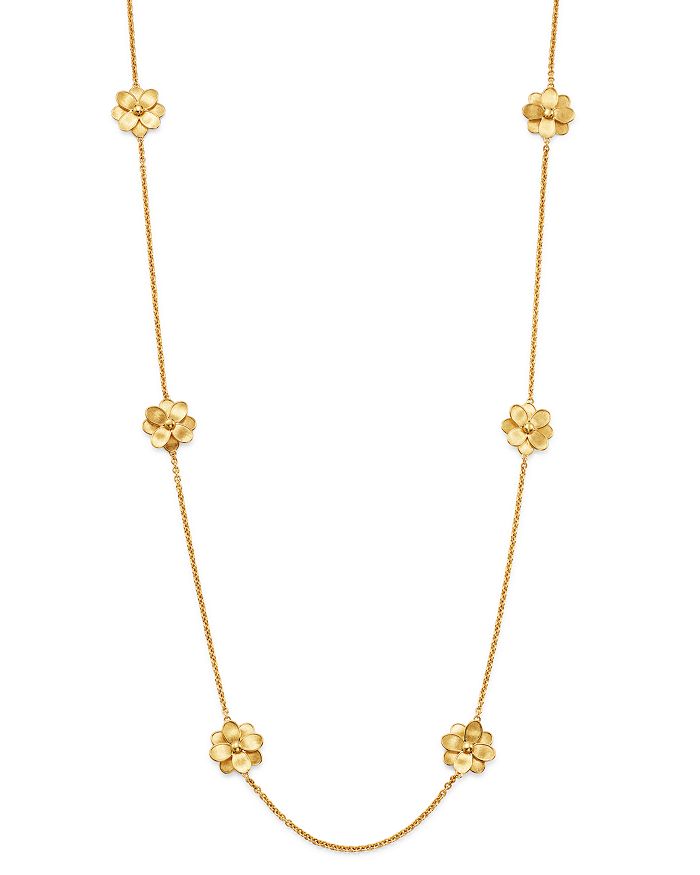 MARCO BICEGO 18K YELLOW GOLD PETALI LONG STATION NECKLACE, 36,CB2472-Y