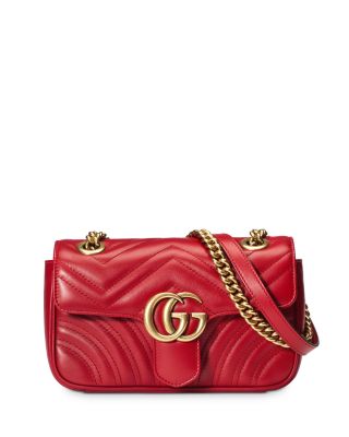 gucci red small sling bag