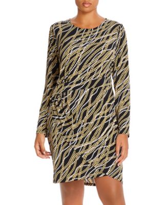 michael kors chain print dress