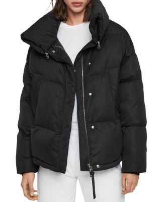 all saints down coat