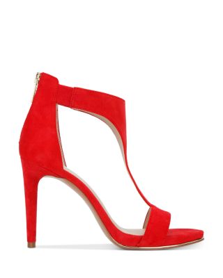 red high sandals