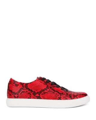 red and black designer sneakers
