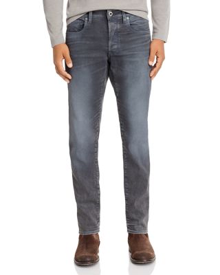 G-Star RAW Men's 3301 Straight Fit Denim Shorts – Light Aged Grey, 98% Cotton 2% Elastane