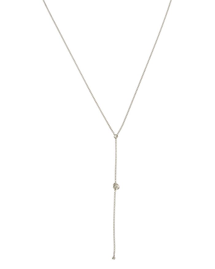 ALLSAINTS CULTURED FRESHWATER PEARL LARIAT NECKLACE, 15-19,248171SLV040