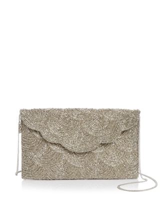 st xavier beaded clutch