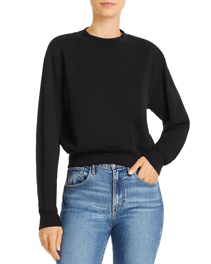 Cotton Citizen Milan Cropped Sweatshirt | Bloomingdale's