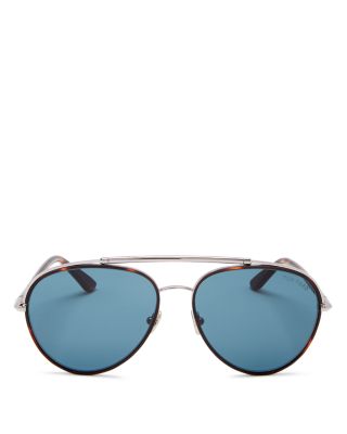 Tom Ford - Men's Curtis Brow Bar Aviator Sunglasses, 59mm