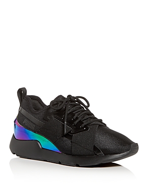 Puma Women's Muse X-2 Iridescent Low-Top Sneakers