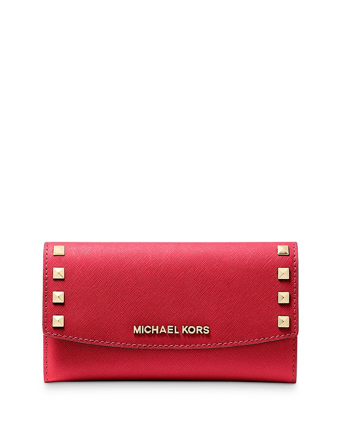 Bright red mk wallet clearance