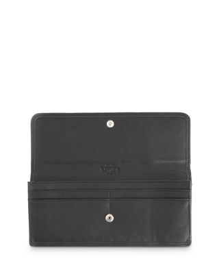 Leather RFID Blocking Clutch Wallet