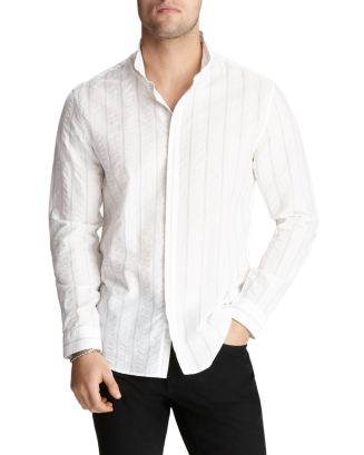 John Varvatos Collection Striped Slim Fit Shirt | Bloomingdale's