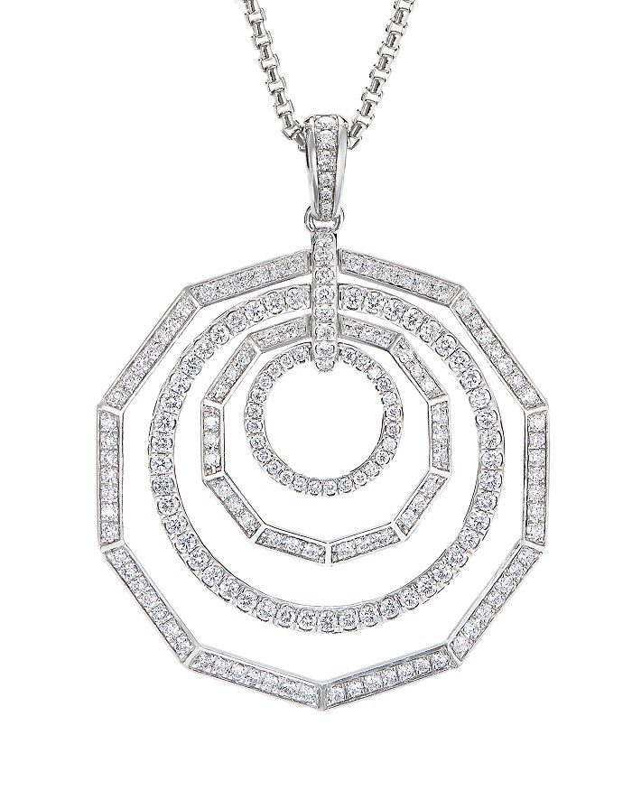 David yurman white gold necklace clearance