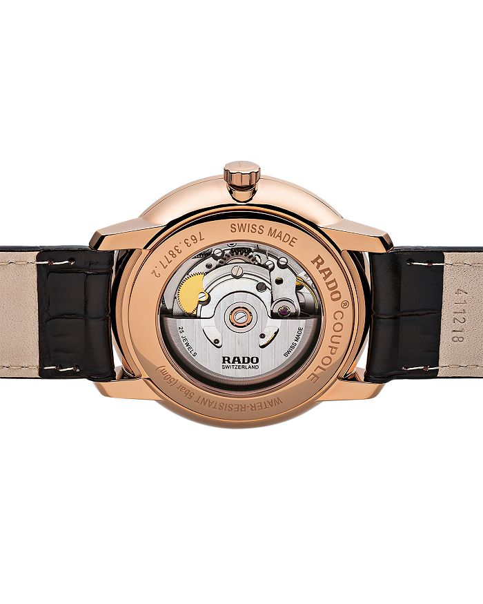 Shop Rado Centrix Watch, 41mm In White/dark Brown